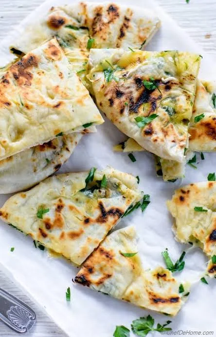 Cheese Garlic Naan