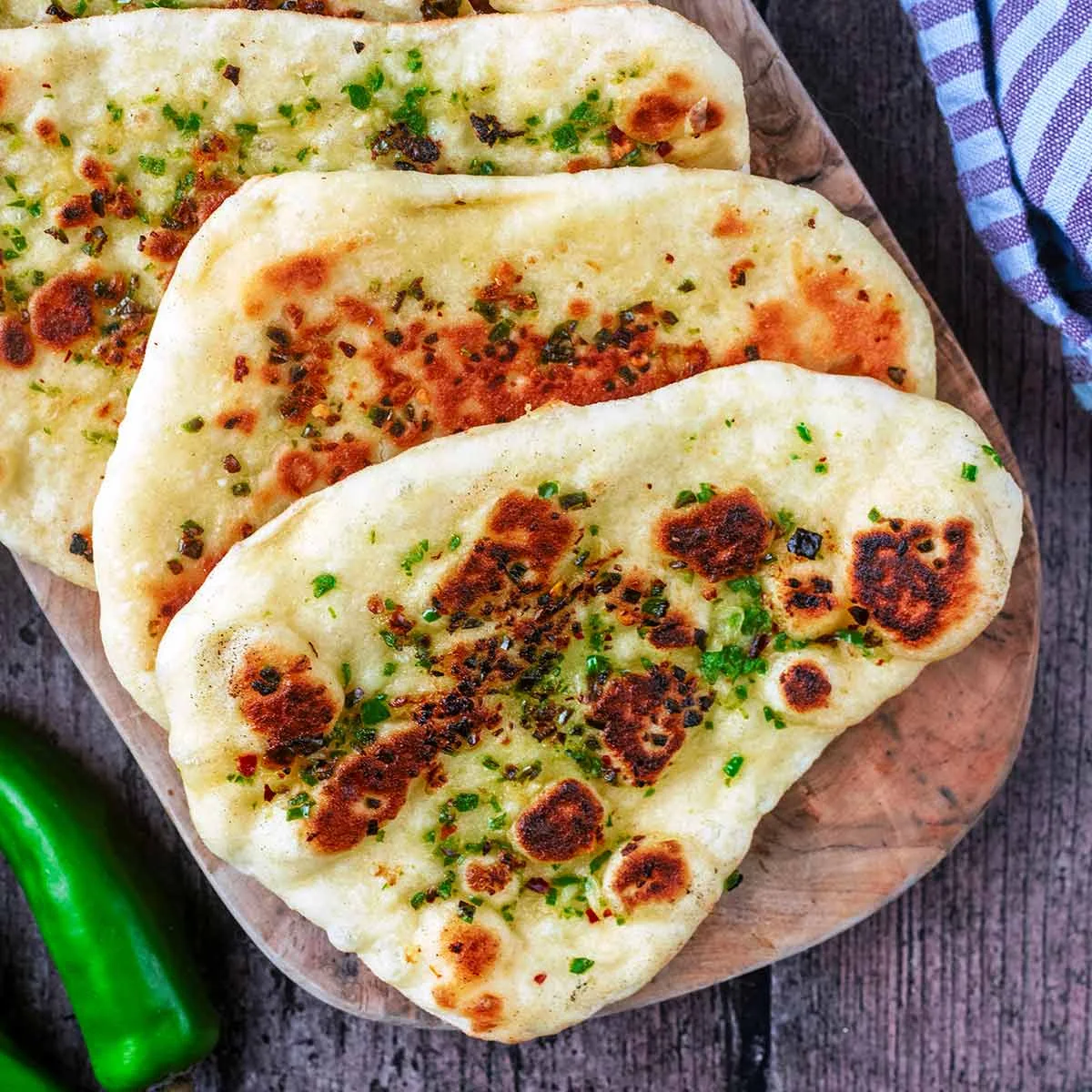 Chili Garlic Naan