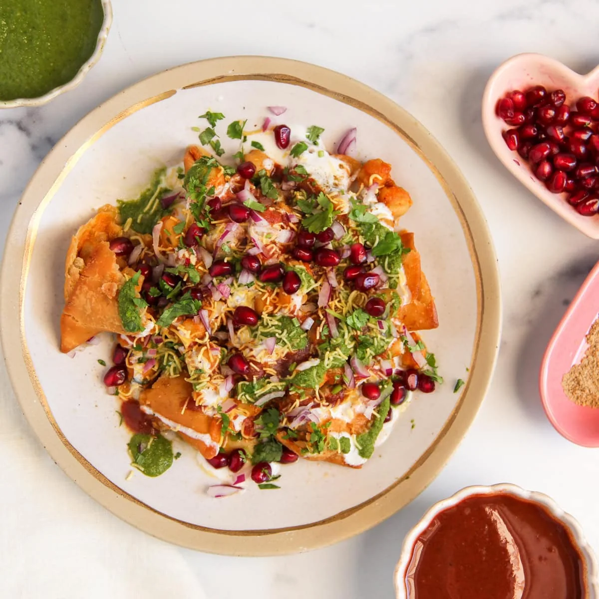 Samosa Chaat
